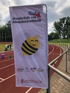 Großer Projektstart: "Grundschule trifft Kinderleichtathletik" ist auf Tour