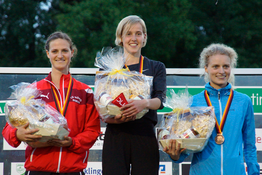 Deutsche 10.000 Meter-Meisterschaften in Pliezhausen am 12. Mai 2018