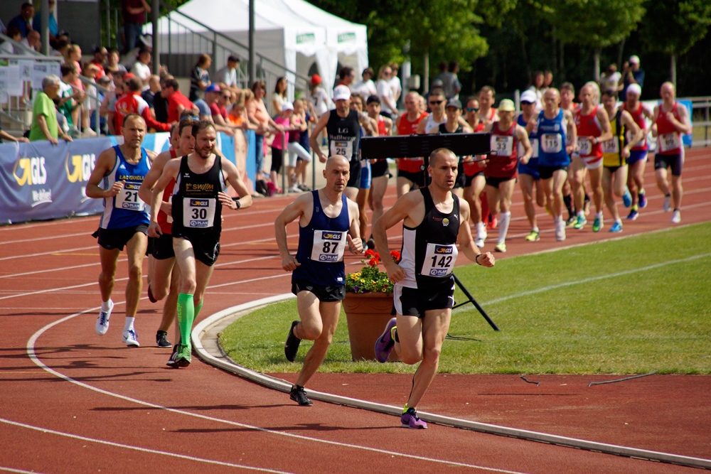 Deutsche Meisterschaften 10.000 Meter am 12. Mai 2018 in Pliezhausen