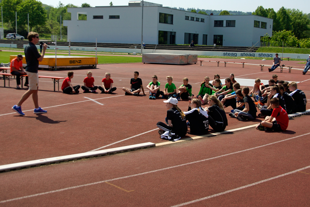 Team-Hochsprung-Cup am 5. Mai 2018 in Winnenden