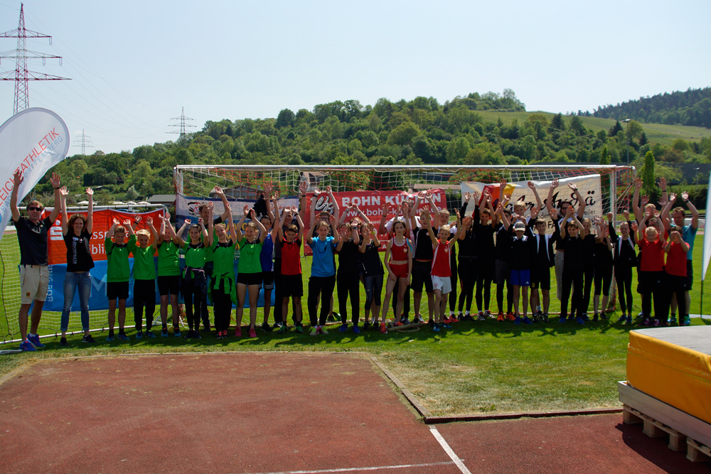 Team-Hochsprung-Cup am 5. Mai 2018 in Winnenden