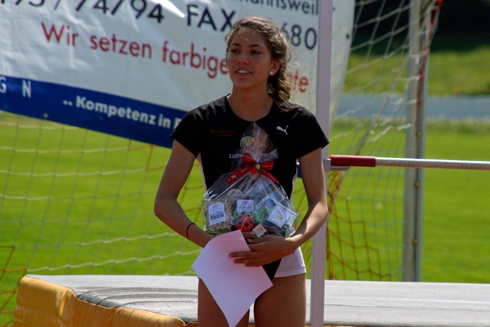 Team-Hochsprung-Cup am 5. Mai 2018 in Winnenden