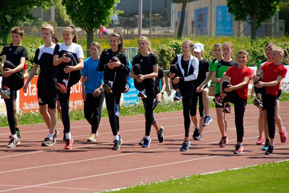 Team-Hochsprung-Cup am 5. Mai 2018 in Winnenden
