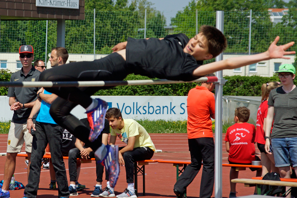 Team-Hochsprung-Cup am 5. Mai 2018 in Winnenden
