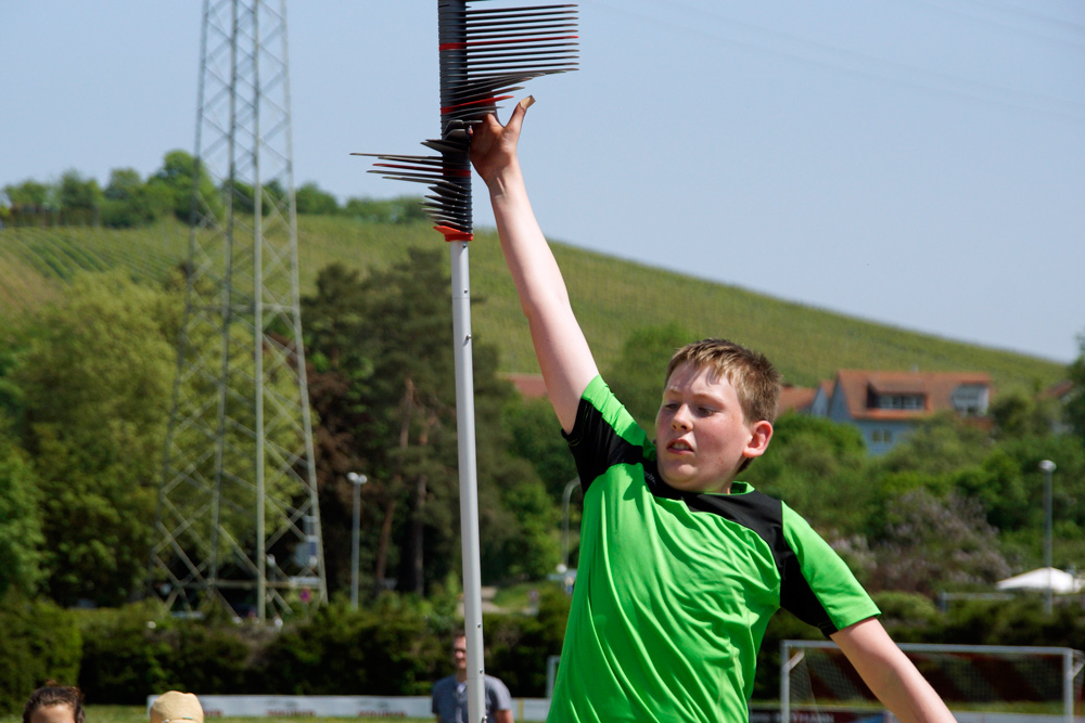 Team-Hochsprung-Cup am 5. Mai 2018 in Winnenden