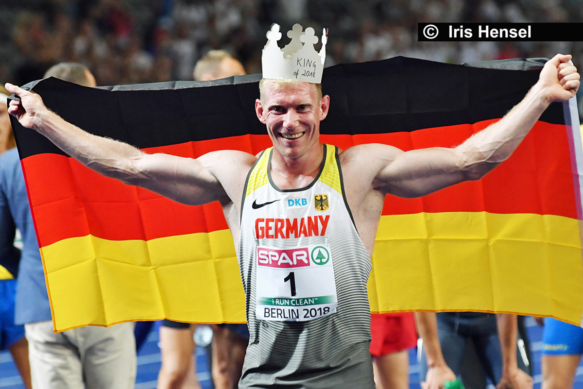 Leichtathletik BadenWürttemberg EM Berlin Tag 2 King Arthur Abele