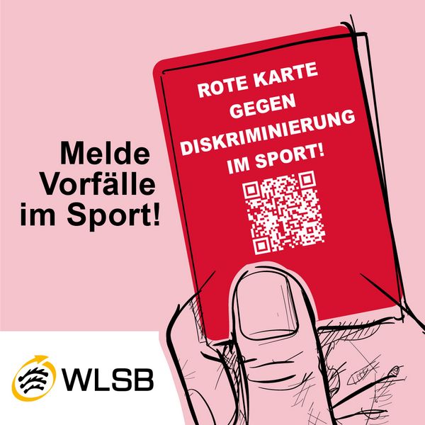 Rote Karte für Diskrimminierung im Sport