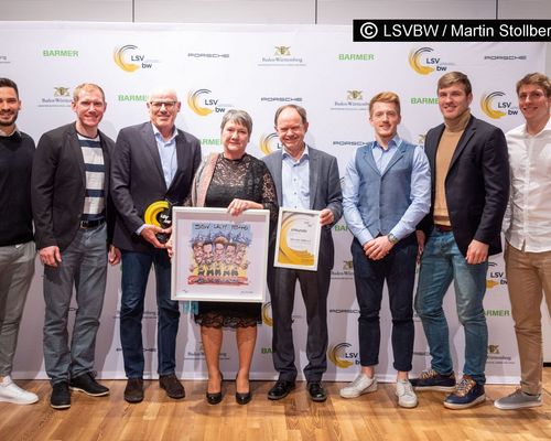 Ehrenpreis des Landessportverbandes Baden-Württemberg für die Leichtathletikabteilung des SSV Ulm 1846