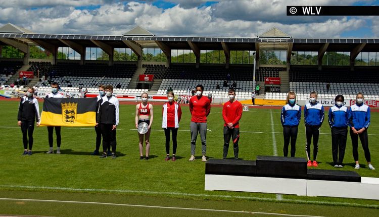 U18-Vergleichskampf Baden-Württemberg - Bayern - Hessen am 22. Mai 2021 in Ulm, Donaustadion