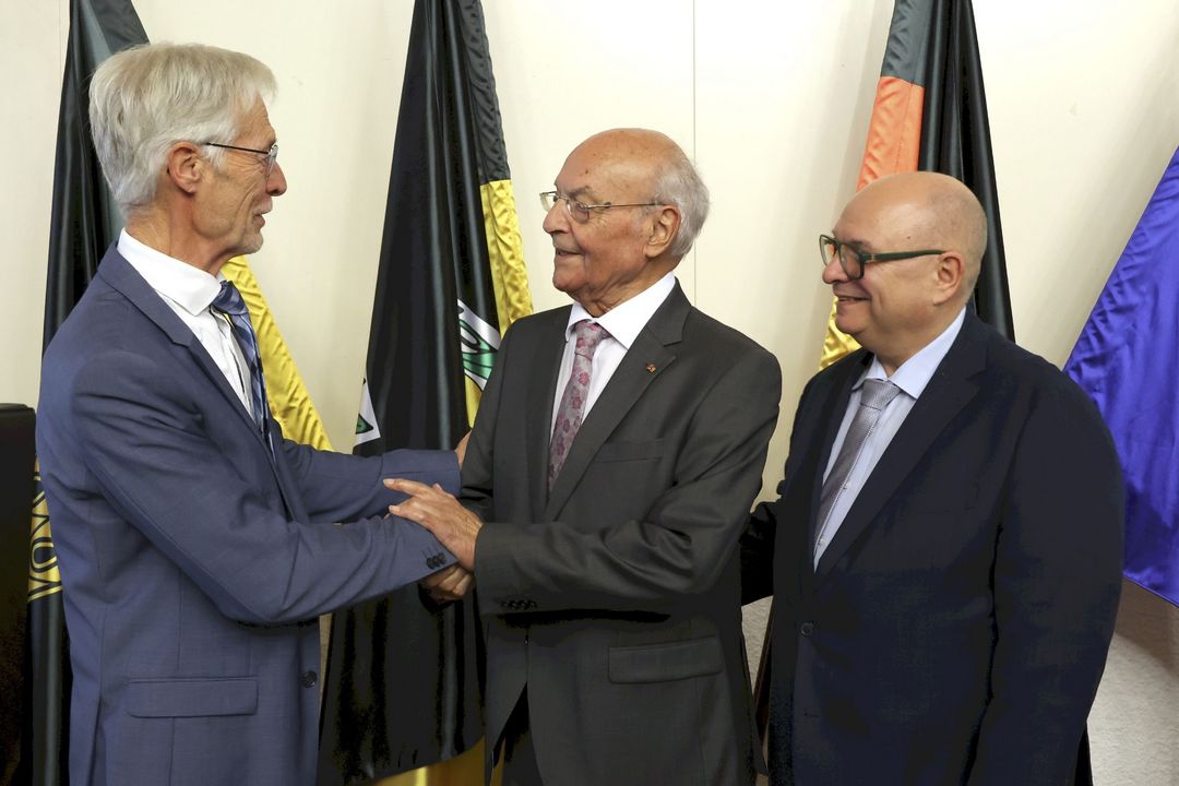 WLV-Ehrenpräsident Karl-Heinrich Lebherz sagt Danke 