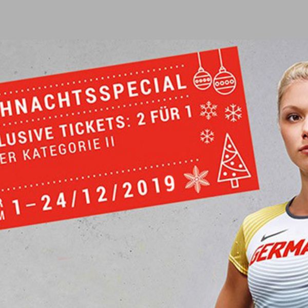 Weihnachtsspecial "2 für 1" für DM-Tickets in Braunschweig