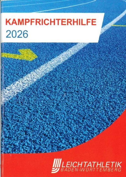 Kampfrichterhilfe 2026 wieder erhältlich