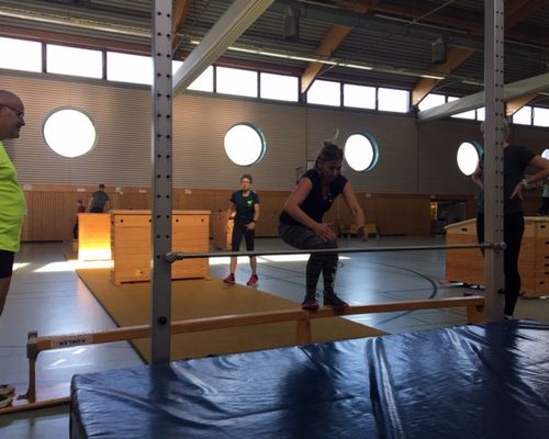 Gelungene Premiere der Fortbildung "Leichtathletik trifft Turnen"