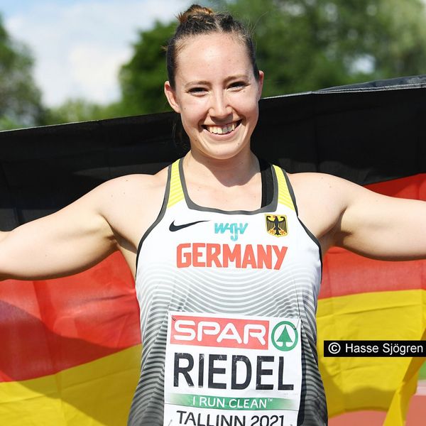 U23-EM Tag 3: Lea Riedel überrascht nach Riesensteigerung mit Kugelstoß-Silber