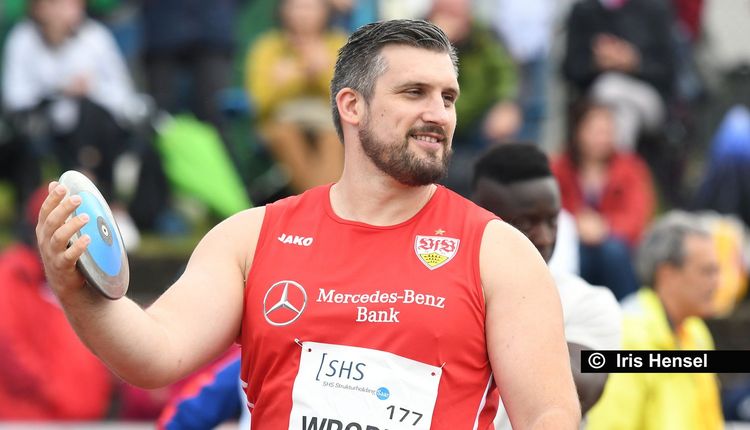David Wrobel hat den Diskus weit geworfen und will auch als Trainer weiterkommen