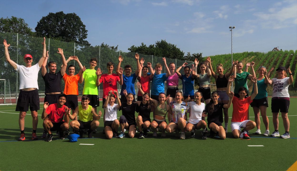 Tropische Hitze beim Talentkader-Abschluss