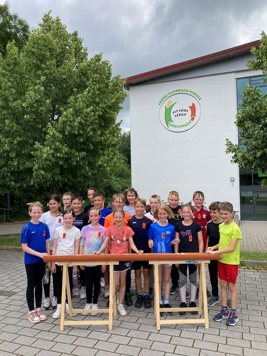 „Grundschule trifft Kinderleichtathletik“ in erfolgreicher Zusammenarbeit mit dem TSV Blaustein 