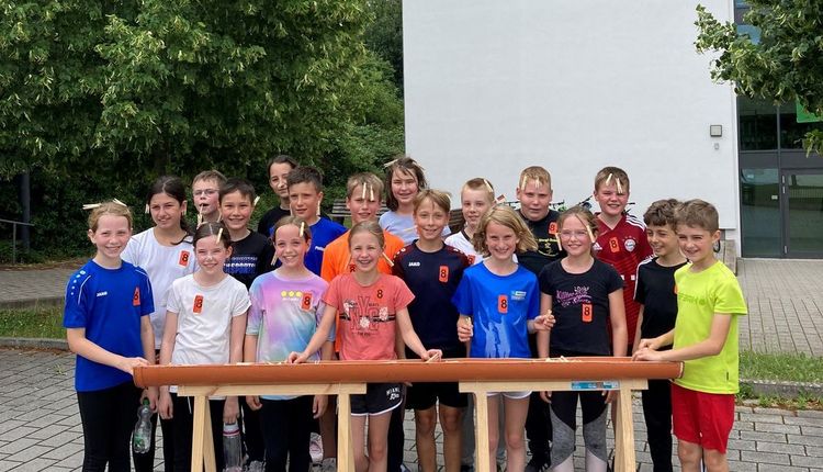 Eine aufregende und abwechslungsreiche Woche mit der Veranstaltung „Grundschule trifft Kinderleichtathletik“