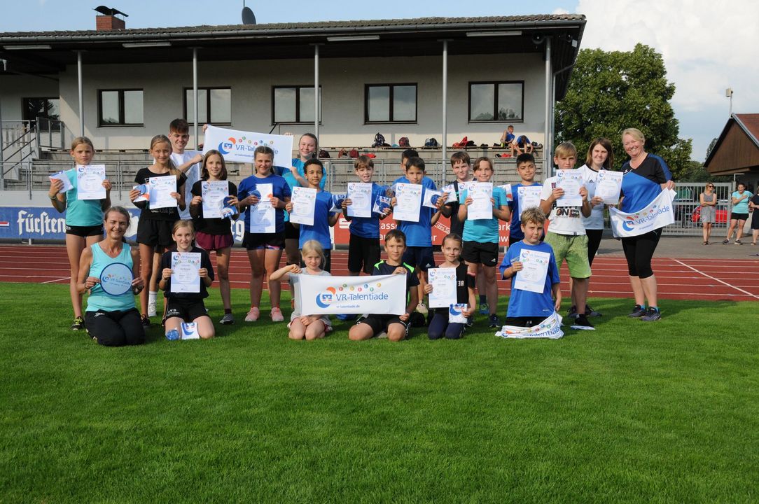 Fast 1.200 VR-Talentiade Speed Kids begeistert dabei