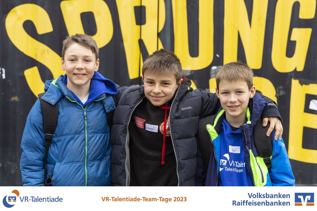 Tolle Team-Tage für die VR-Talentiade-Gewinner
