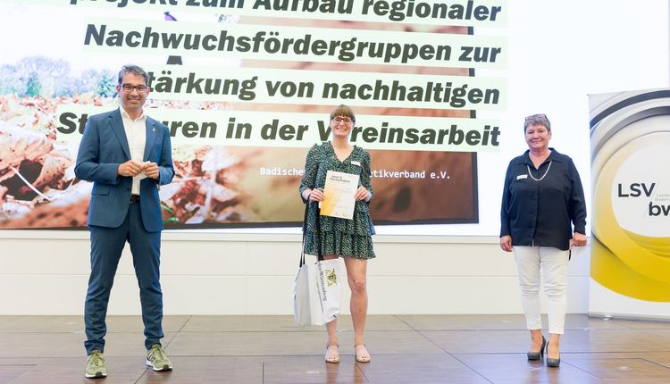 BLV mit 5.000€ beim Wettbewerb Sport und Nachhaltigkeit 2020 ausgezeichnet