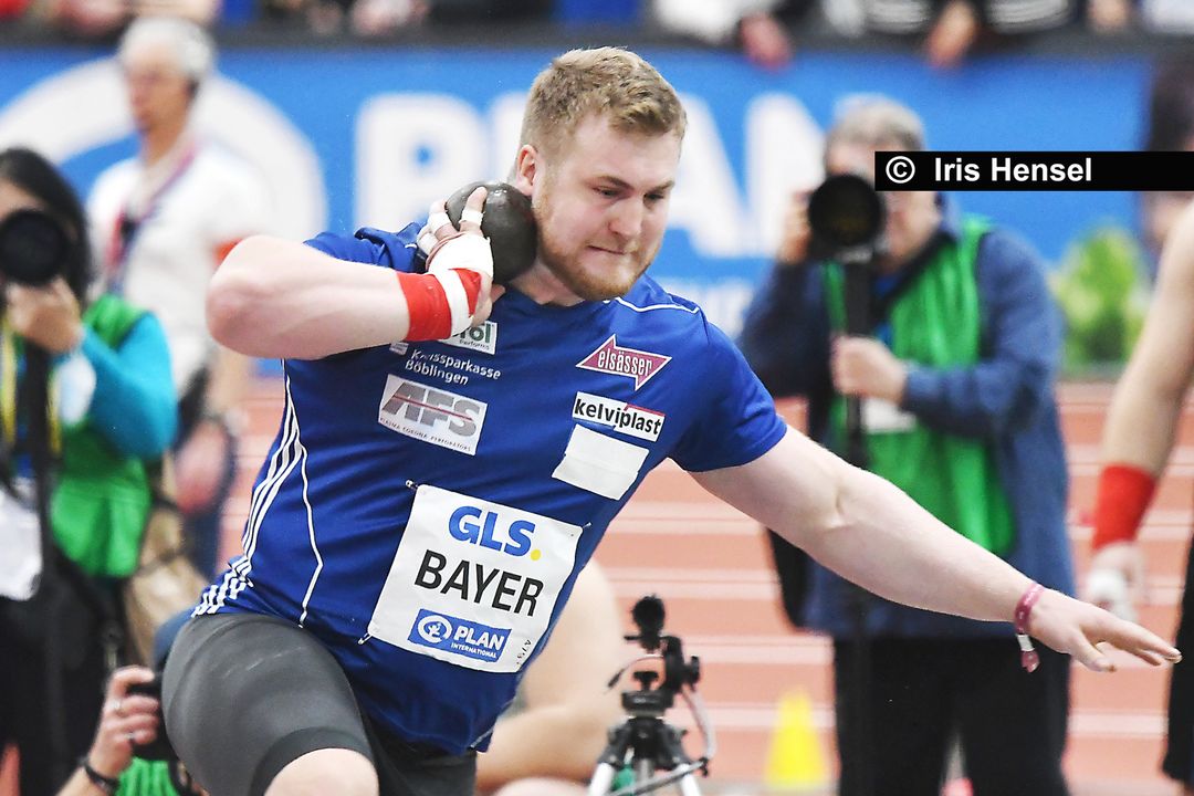 Der „Bär von Sindelfingen“ holt Kugelstoß-Gold