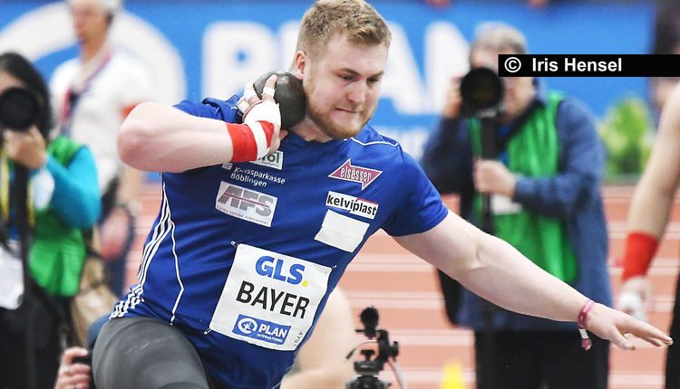 Der „Bär von Sindelfingen“ holt Kugelstoß-Gold