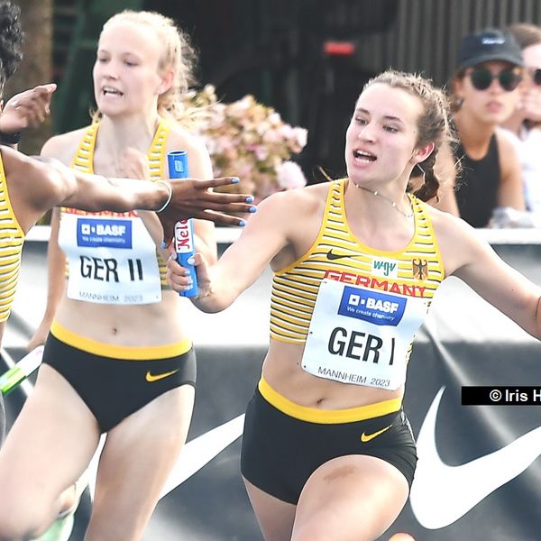 U20 EM Tag 4 | Gold, Silber, Bronze – DLV-Staffeln gewinnen kompletten Medaillensatz