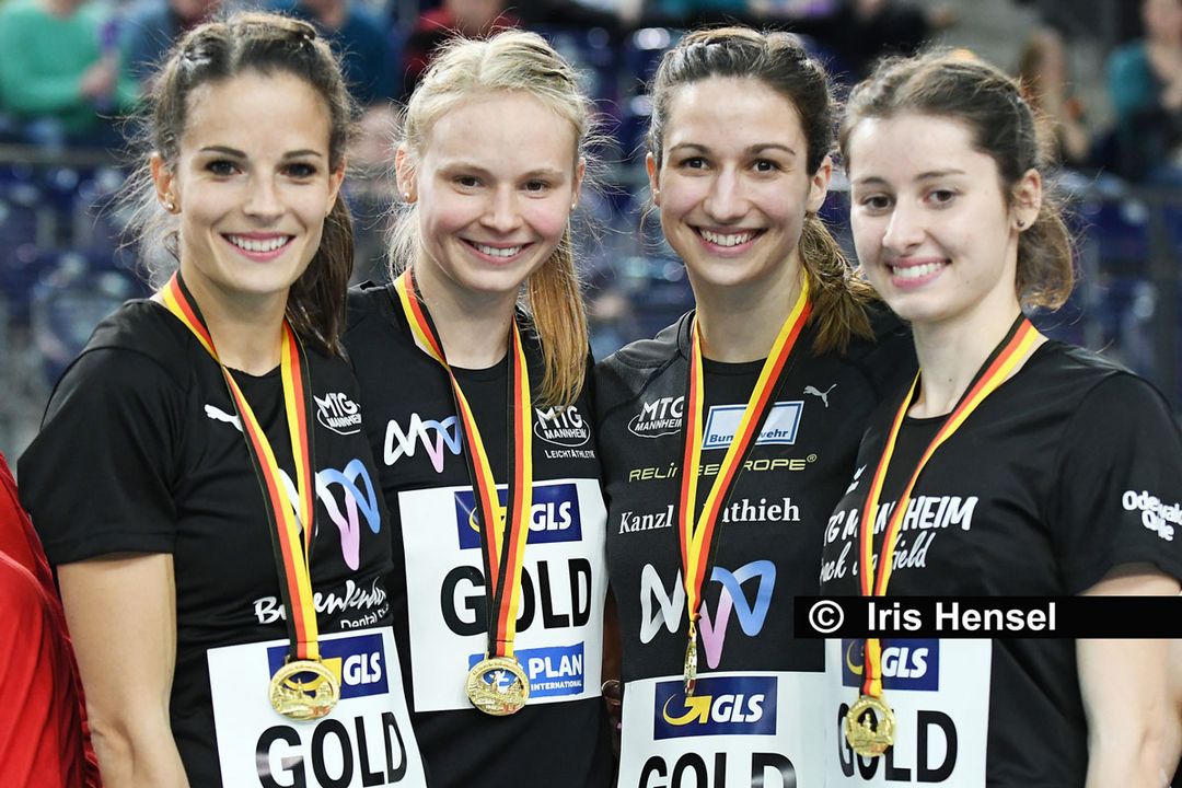 4x100 Meter-Staffeln starten bei DM in Berlin