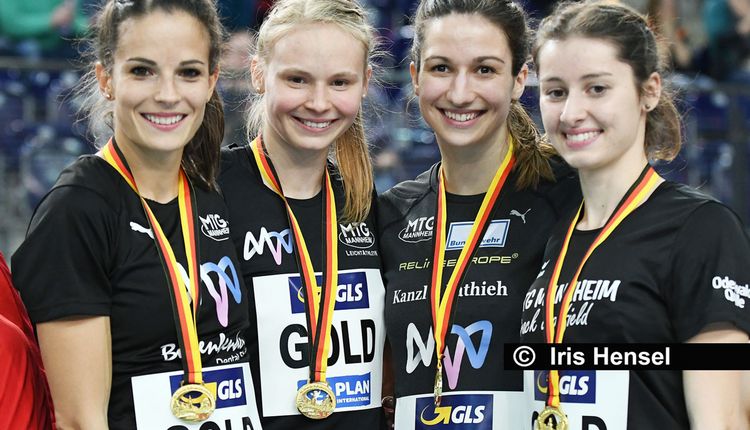 4x100 Meter-Staffeln starten bei DM in Berlin