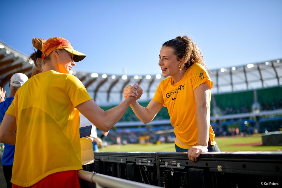 Eugene Tag 4: 4x100-Meter-Staffel erreicht das Finale, Julia Ehrle wird Achte