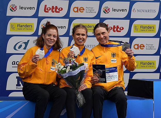Silber-Coup in Löwen: Eva Dieterich glänzt bei Straßenlauf-EM