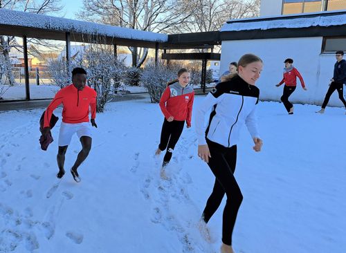 Wetterkapriolen beim Talentkader