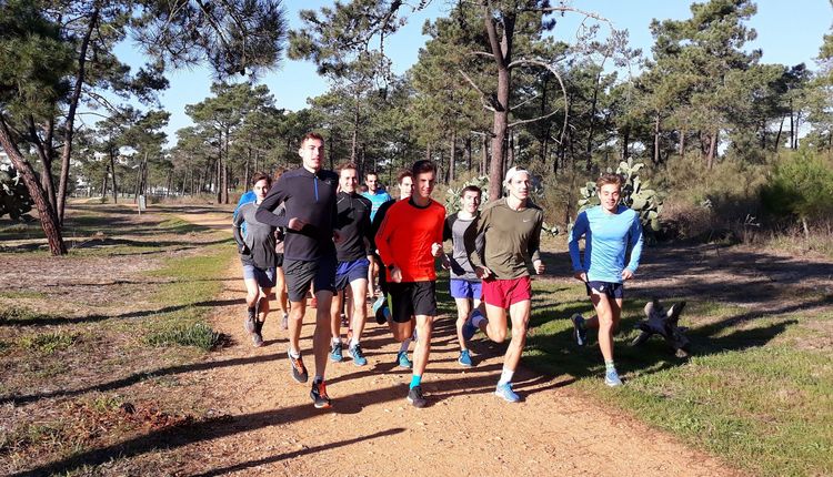 Läufer bereiten sich auf die Saison in Monte Gordo vor