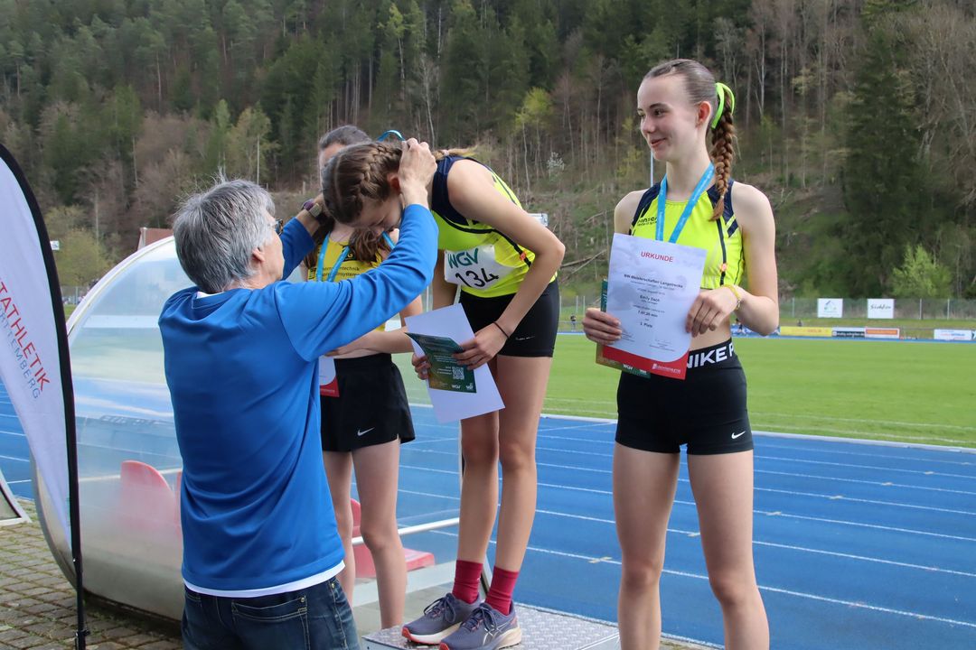 Leah Hanle und Enoque Buchegger feiern Landesmeistertitel