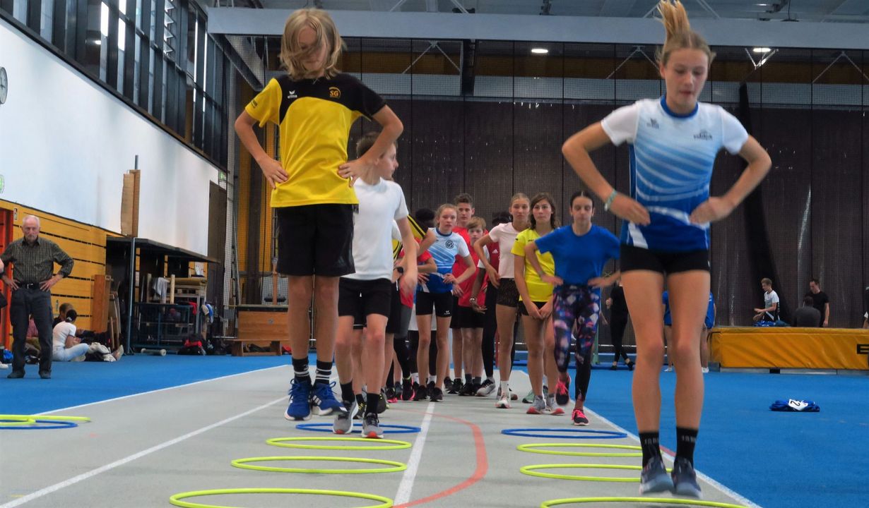 Strahlende Gesichter beim WLV-Talentsportfest
