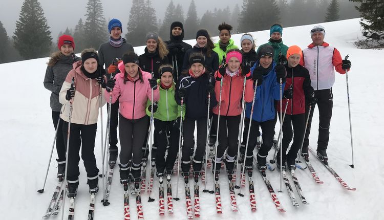 Skilanglauf-Lehrgang der Kaderläufer