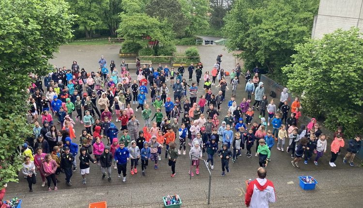 Tour-Start von WLV Kinderleicht-Athletik VOR ORT in Ravensburg