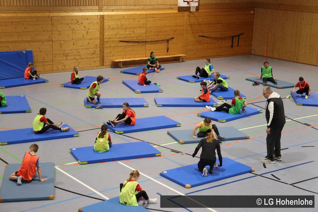 Lauf-Lehrgang bei der LG Hohenlohe 