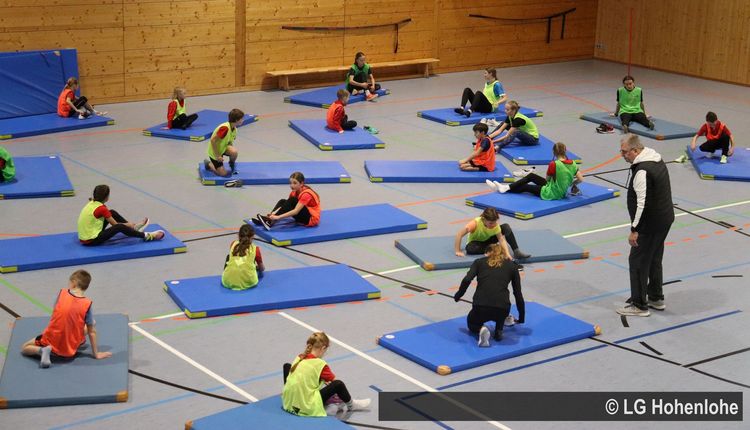 Lauf-Lehrgang bei der LG Hohenlohe 