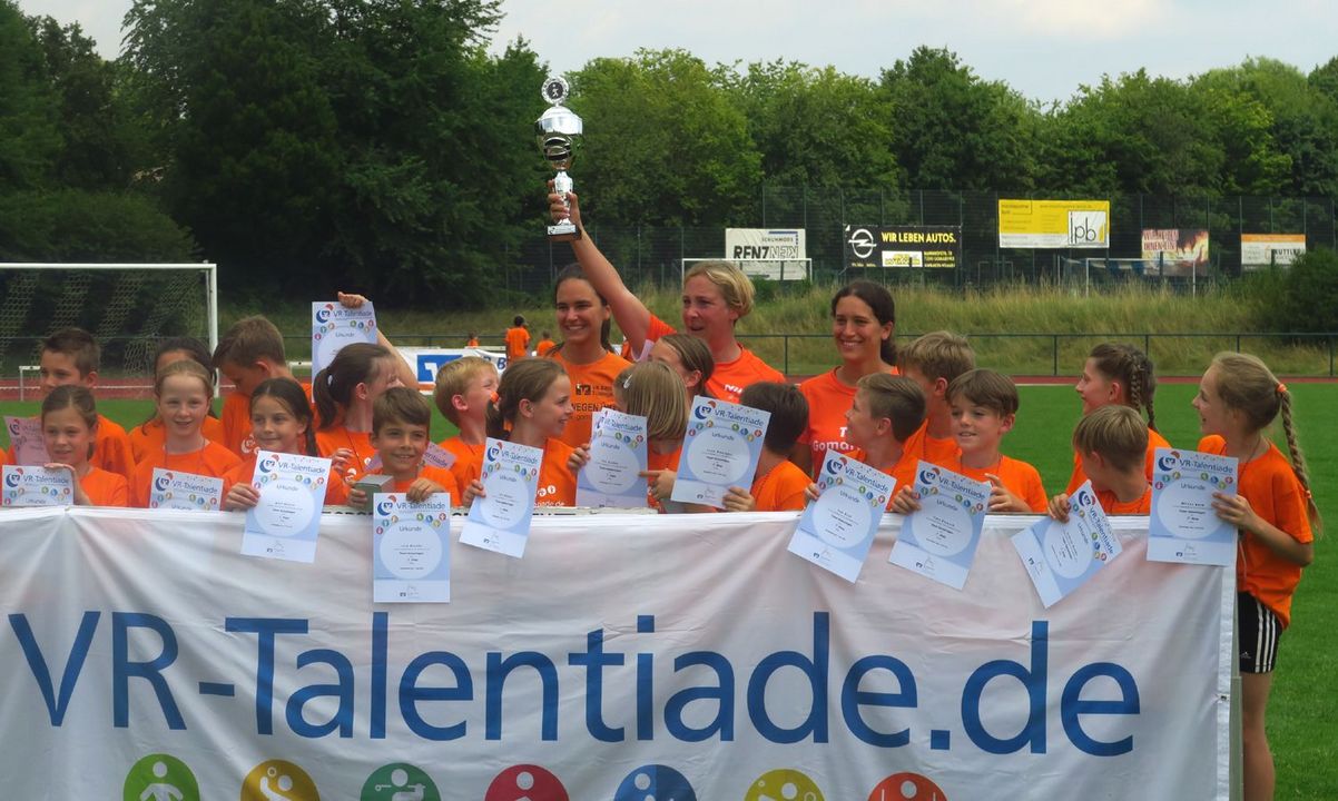 VR-Talentiade: Hattrick für Gomaringen