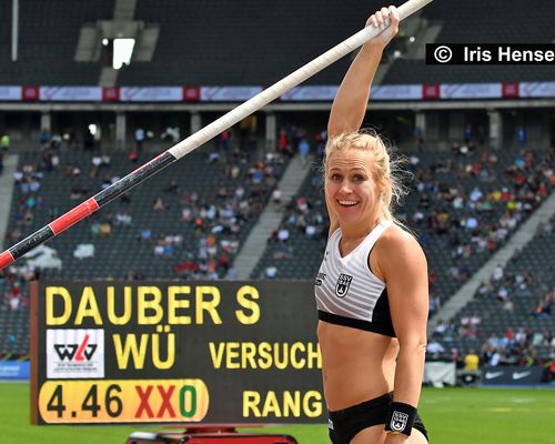 Stefanie Dauber startet mit Hallen-Bestleistung ins neue Jahr