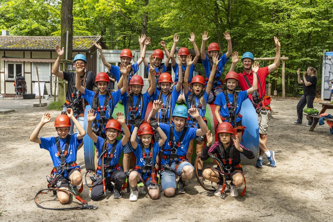 VR-Talentteam auf dem Weissenhof