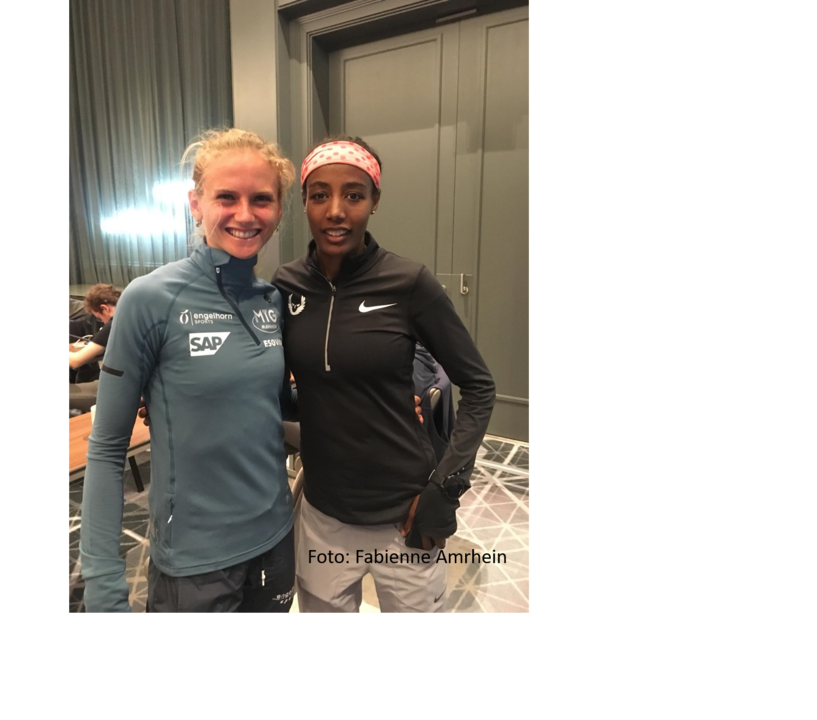 Fabienne Amrhein und Steffen Ulmrich (beide MTG Mannheim) überzeugen beim Halbmarathon in Berlin und Freiburg