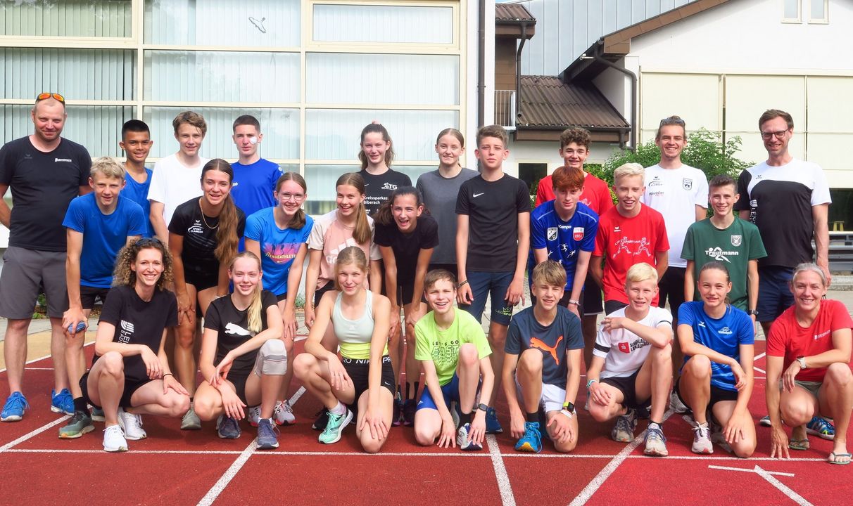 Tropische Hitze beim Talentkader-Abschluss