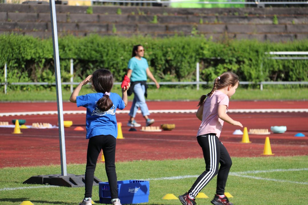 Part 2 des Projekts "Grundschule trifft Kinderleichtathletik" in Ludwigsburg 