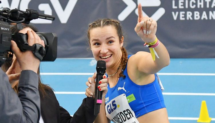 Rosina Schneider: Im Jamaika-Flow zum Hallen-DM-Titel