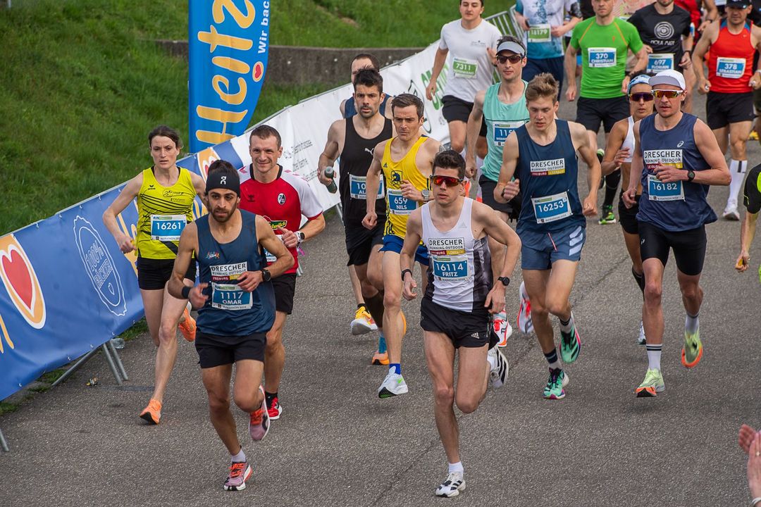 Rund 13.000 Läufer:innen aus 90 Nationen beim MEIN FREIBURG MARATHON 2024