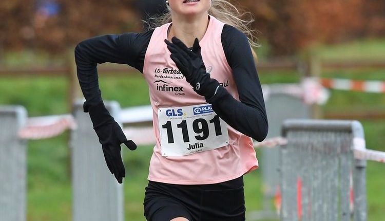 Julia Ehrle bei den letztjährigen DM-Cross.