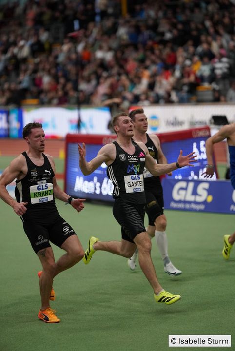 DM Halle Dortmund | Sprint-Gold für Robin Ganter